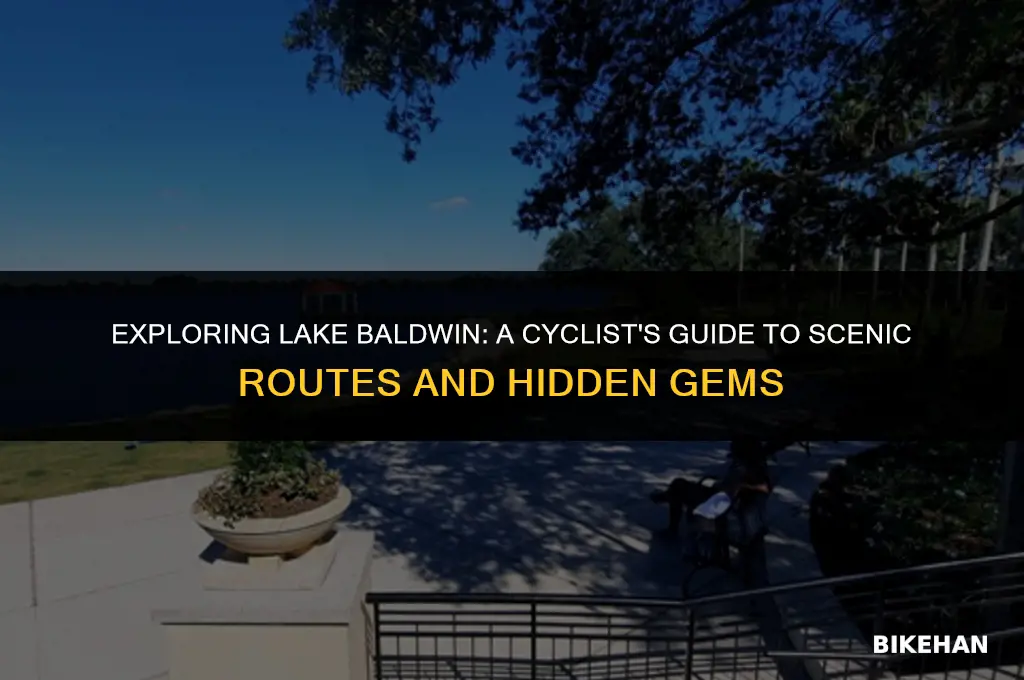 can you bike around lake baldwin