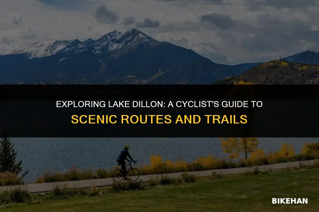 can you bike around lake dillon