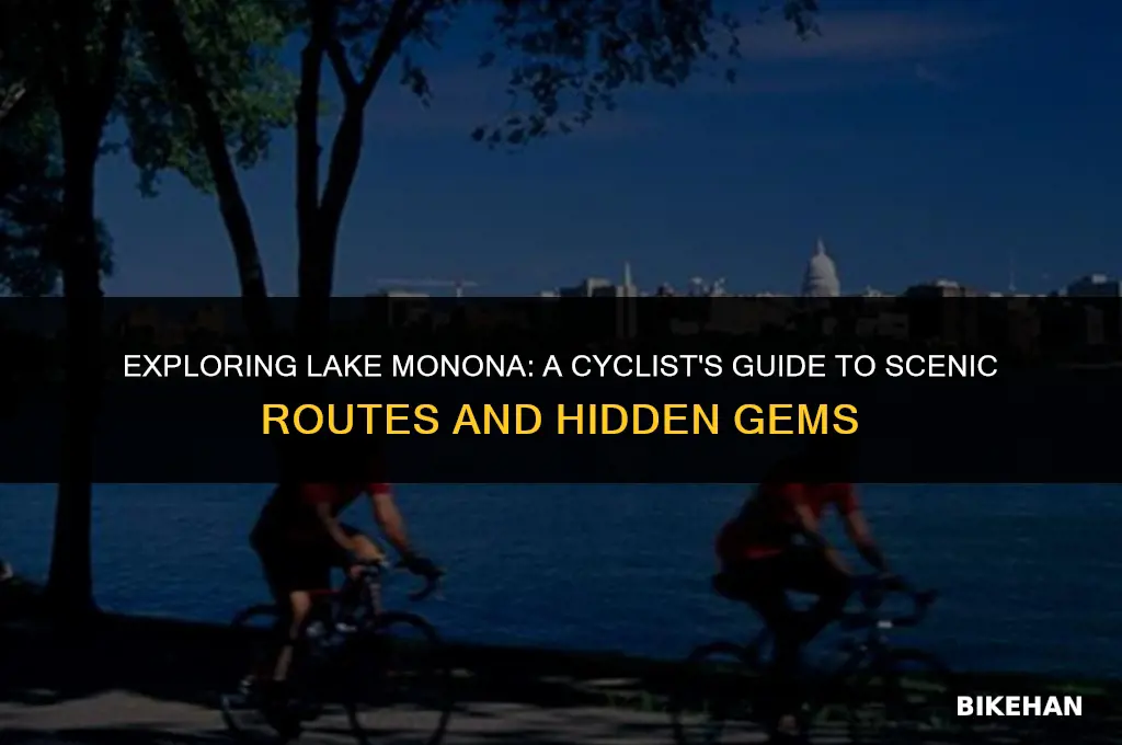 can you bike around lake monona