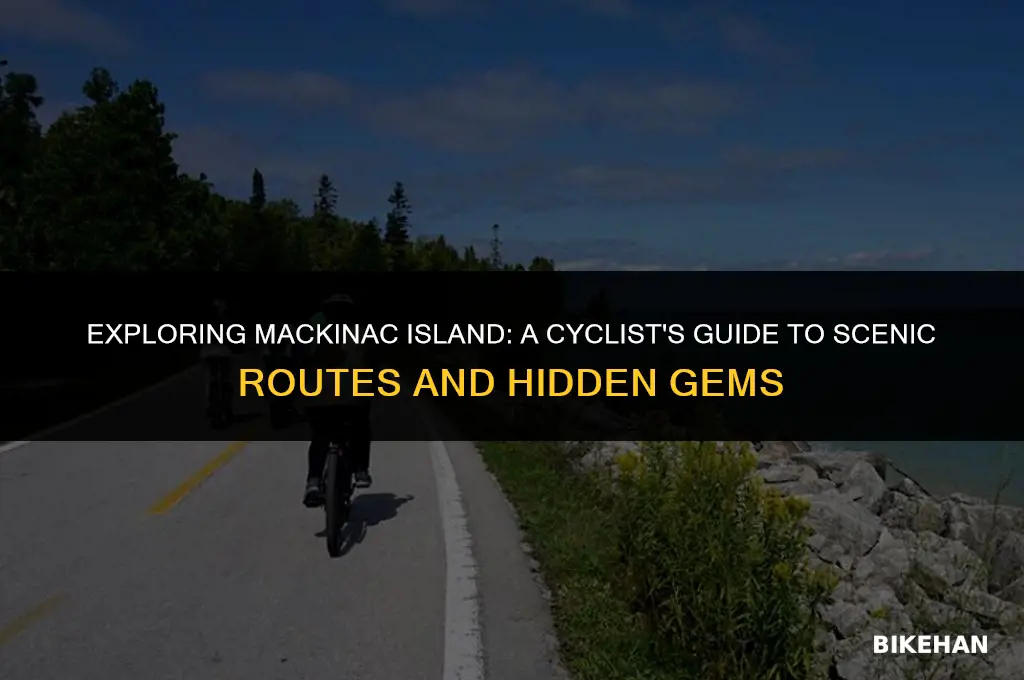 can you bike around mackinac island