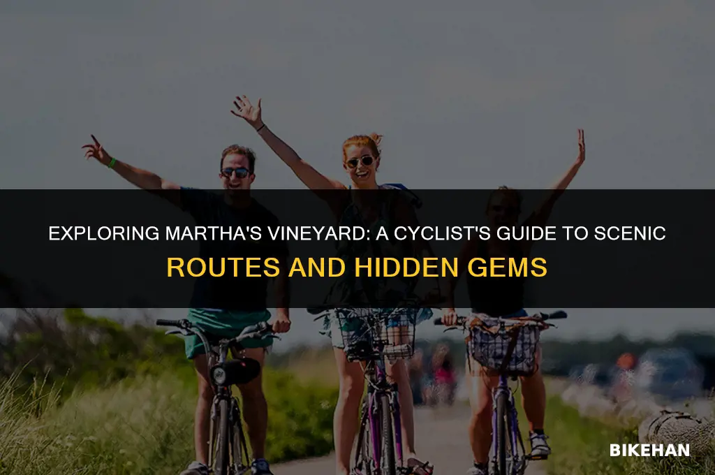 can you bike around martha