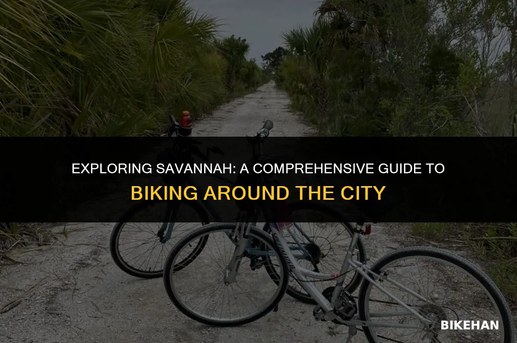 can you bike around savannah