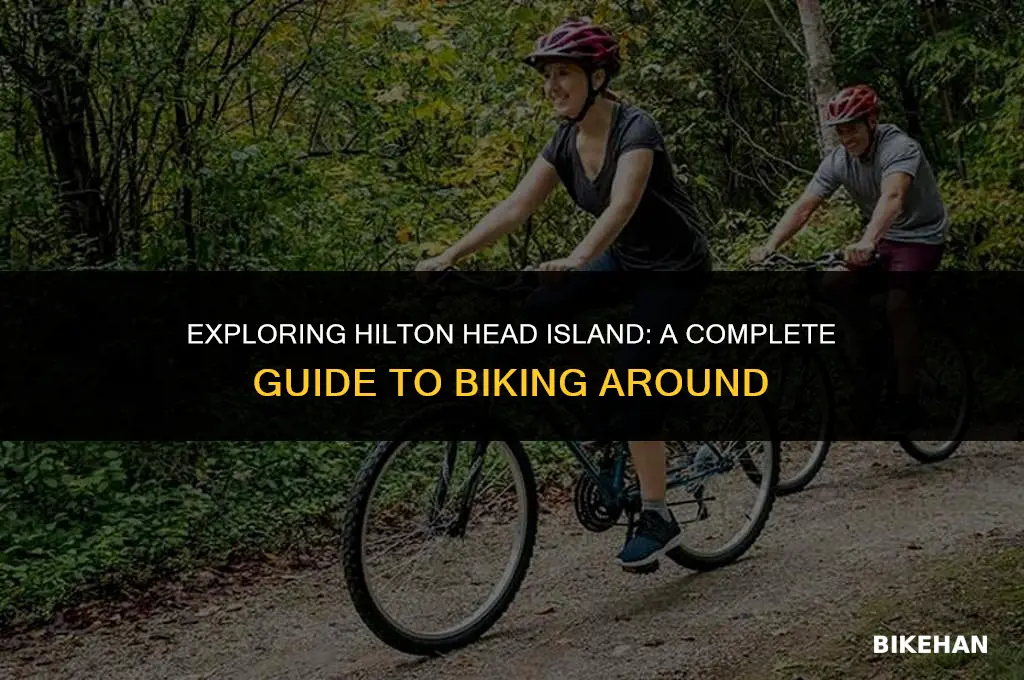 can you bike around the entire hilton head