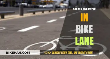 Moped in Bike Lane: Legalities and Safety Considerations