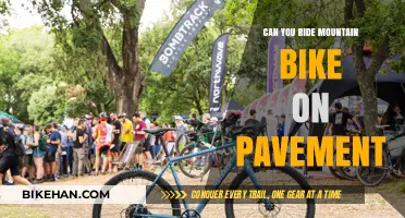 Exploring Urban Trails: Can You Ride a Mountain Bike on Pavement?