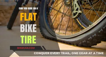 Pedaling on a Flat: Exploring the Limits of Bike Tires