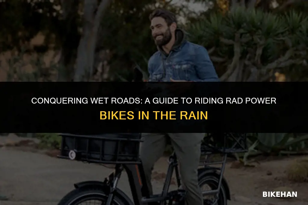 can you ride rad power bikes in the rain
