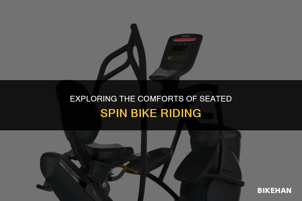 can you ride spin bike without standing