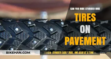 Studded Bike Tires on Pavement: A Comprehensive Guide