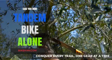 Solo Tandem: Exploring the Possibilities of Riding Alone Together