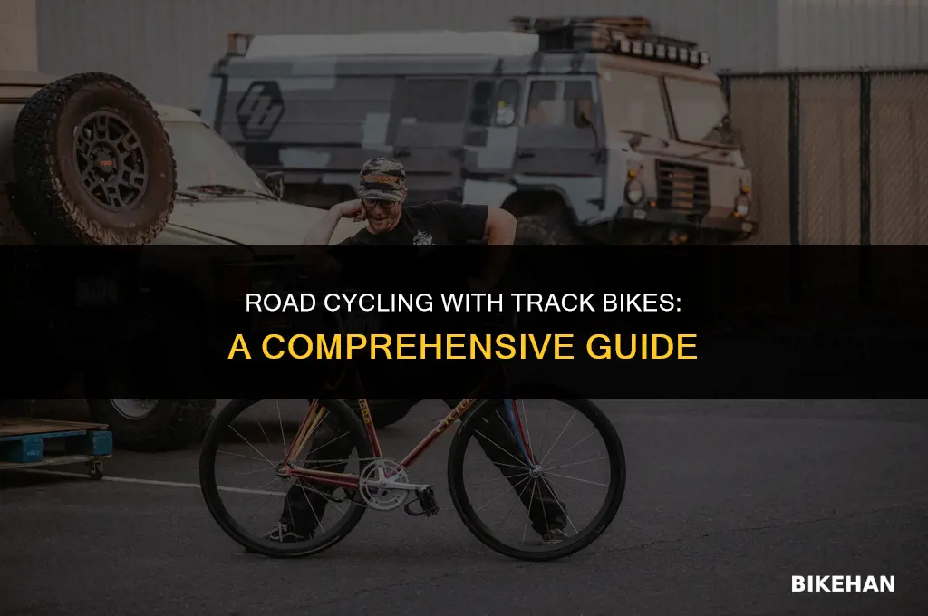 can you ride track bikes on the road