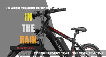 Riding Your Ancheer Electric Bike in Rainy Conditions: What You Need to Know