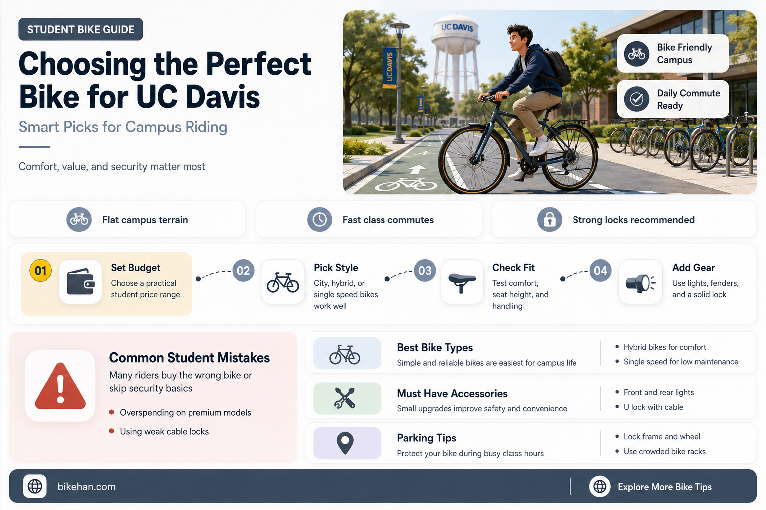 what kind of bike should i get for uc davis
