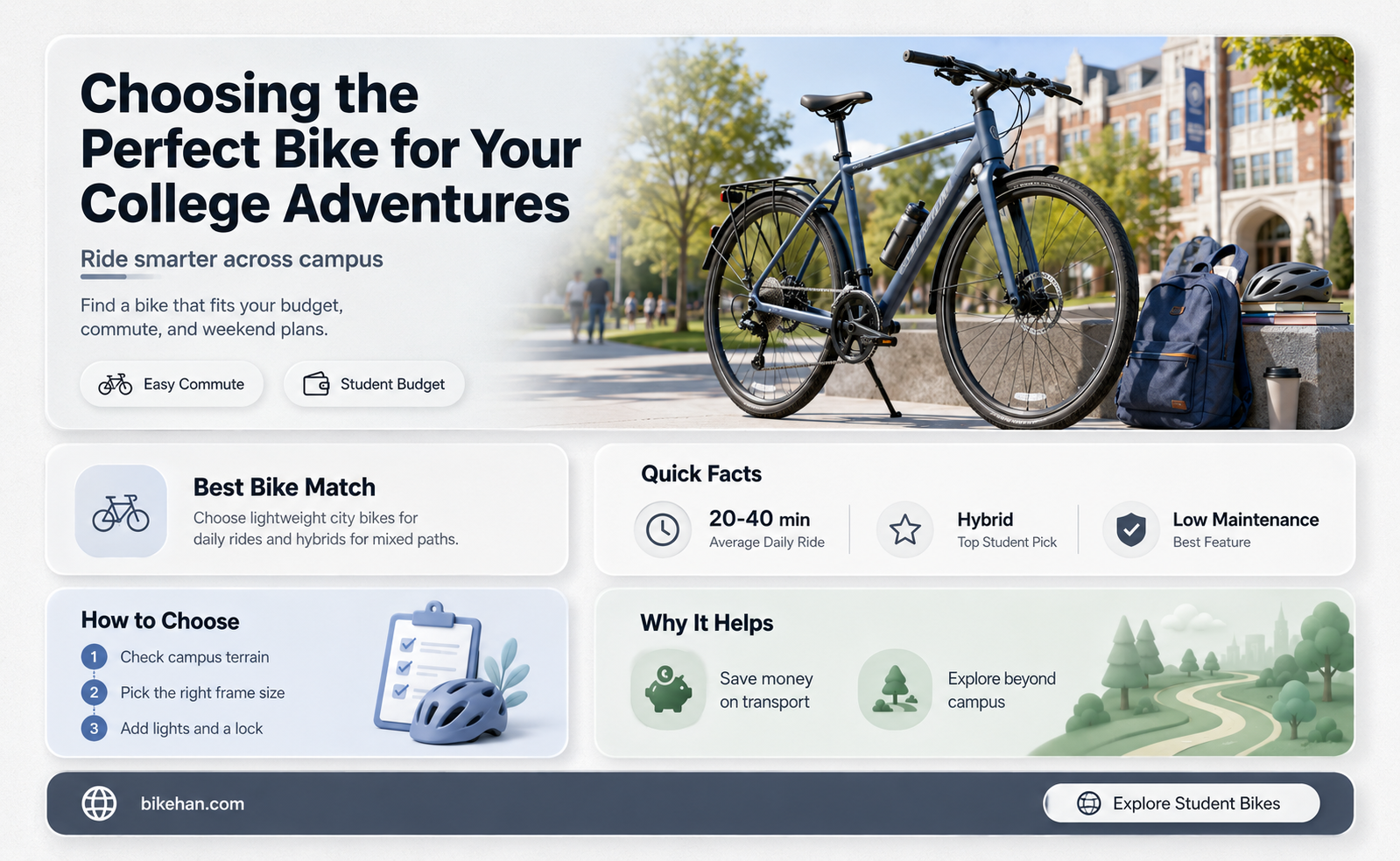 what kind of bike should i get for college