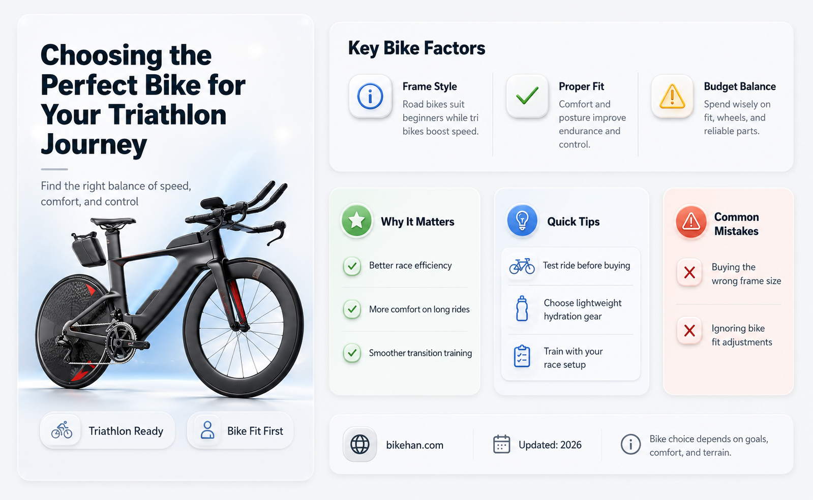 what kind of bike to get for a triathlon