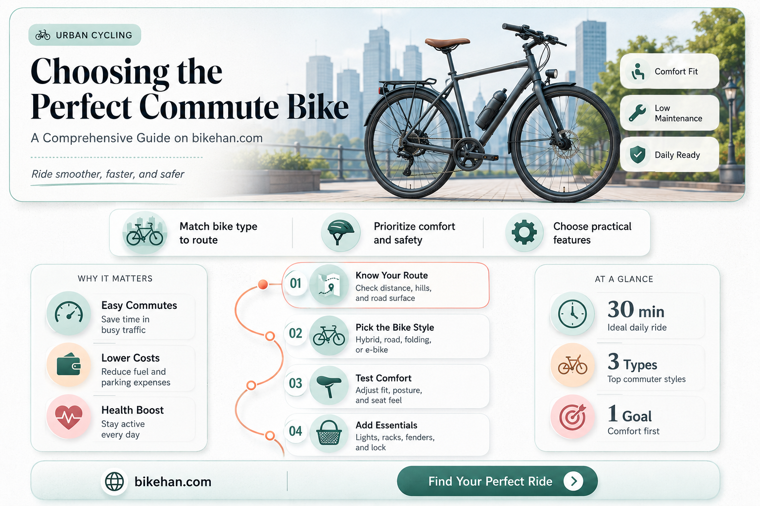 what kind of bike should i get for commuting