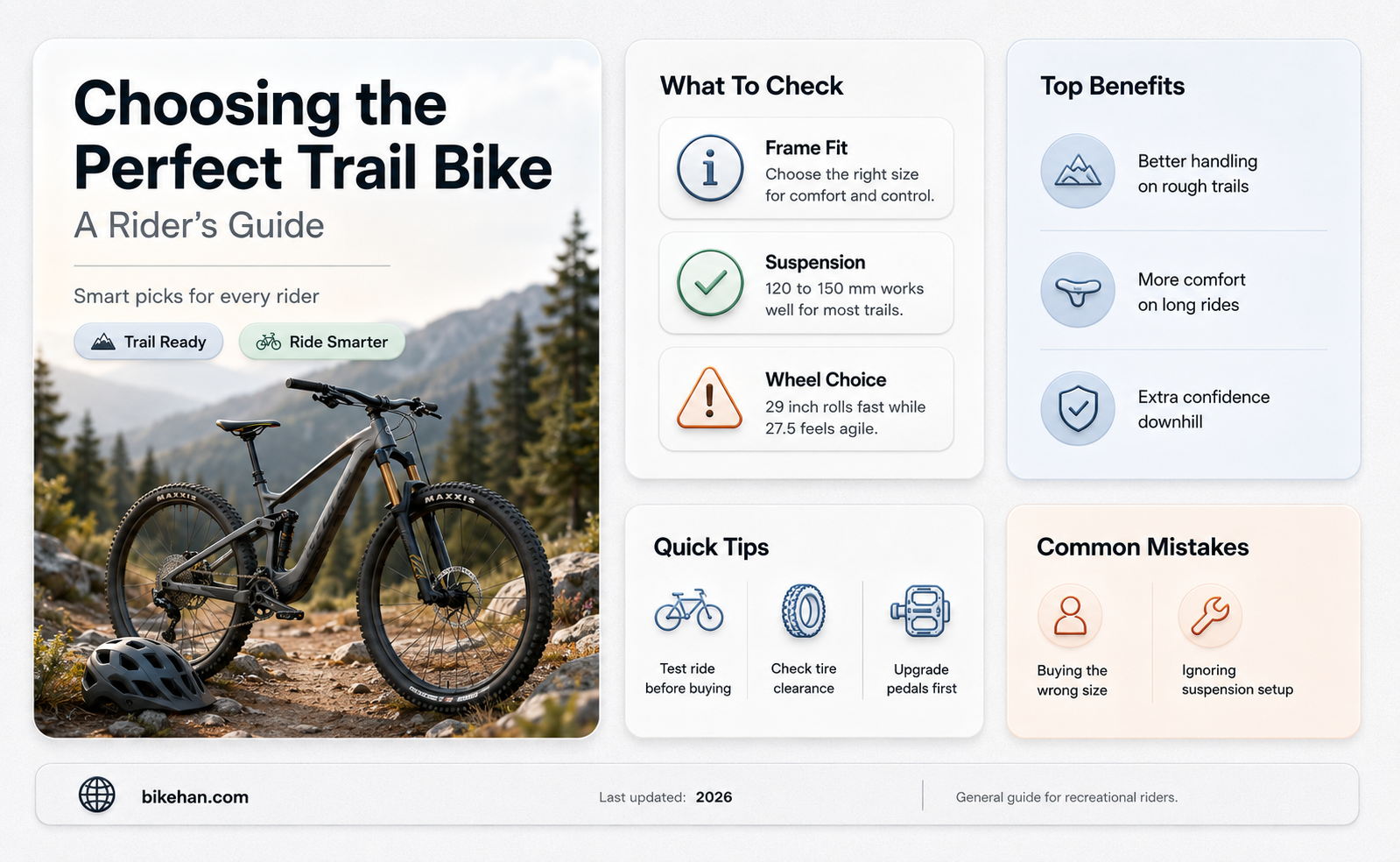 what kind of bike should i get for trail riding