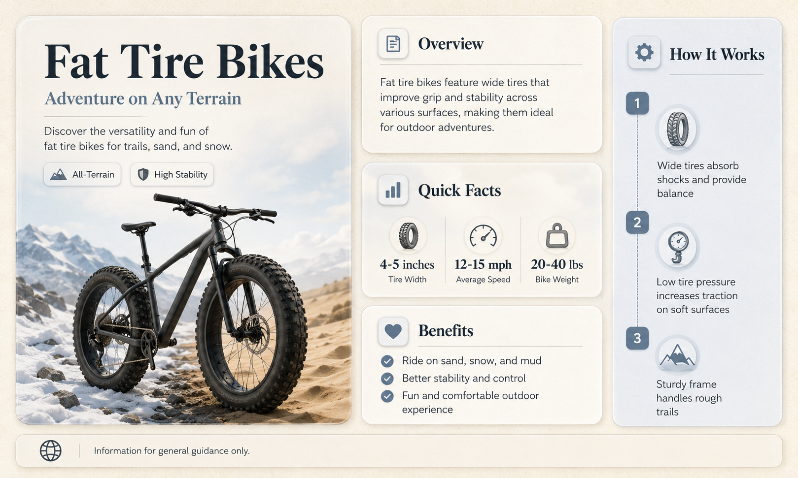 what is the purposefat tire wheels & bike