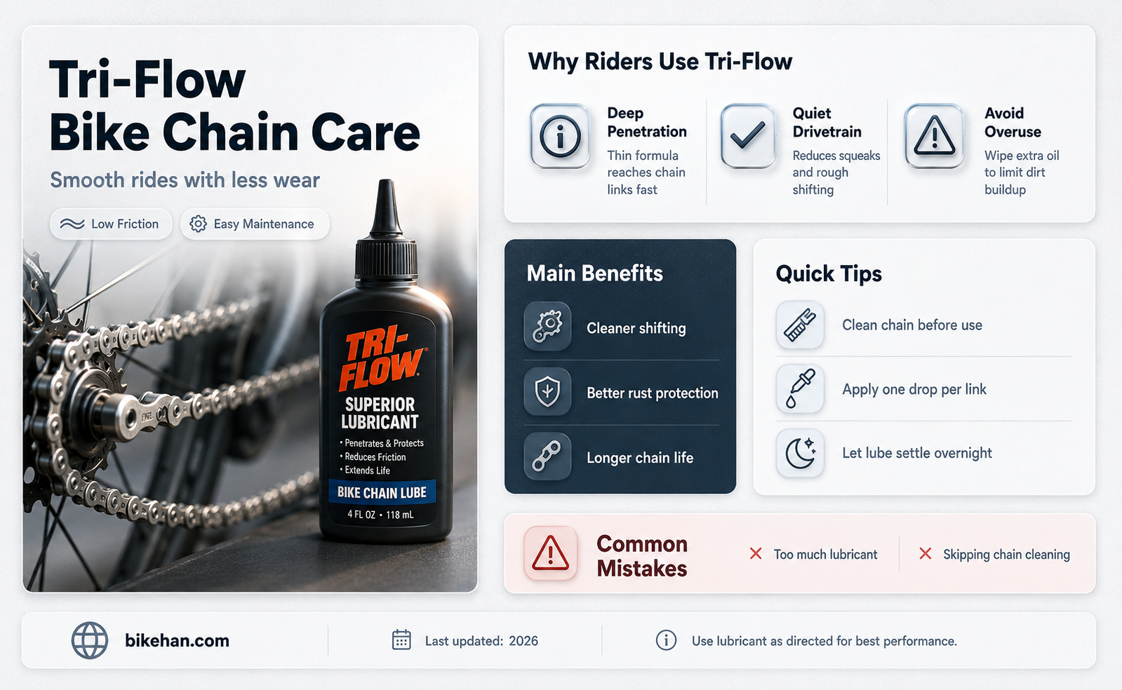 is tri flow good for bike chains