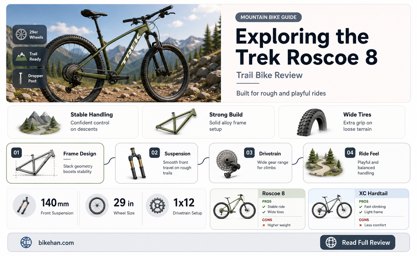is trek roscoe 8 a good bike