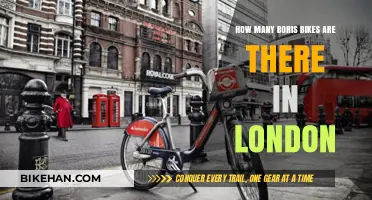 Exploring London's Streets: The Abundance of Boris Bikes