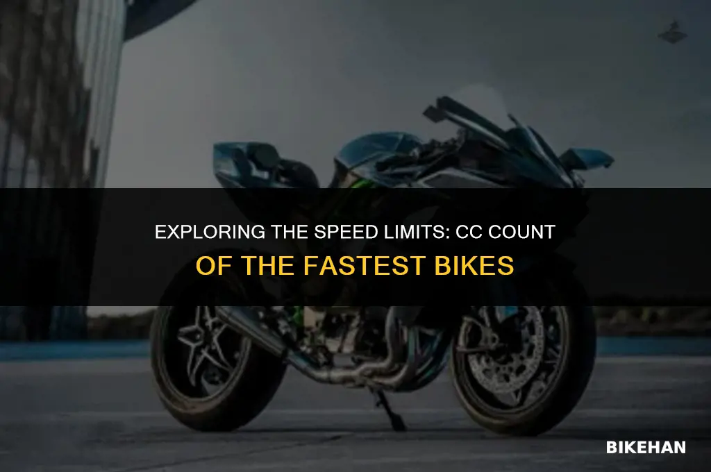 how many cc is the fastest bike