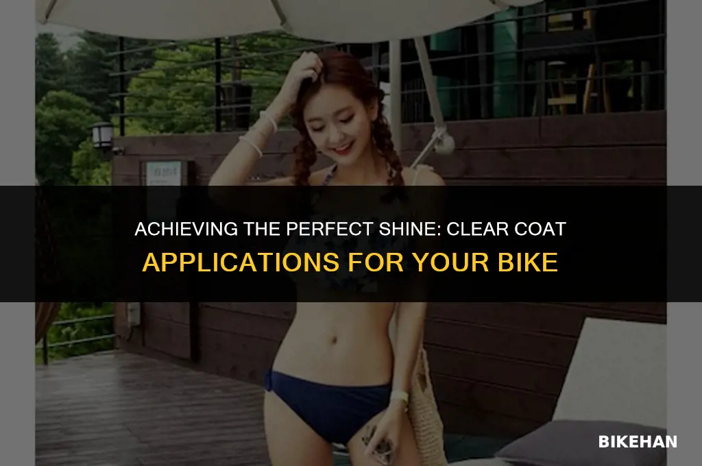 how many coats of clearcoat on a bike