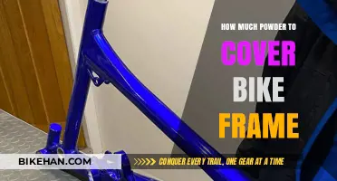 Coating Your Ride: A Guide to Powder Amount for Bike Frames