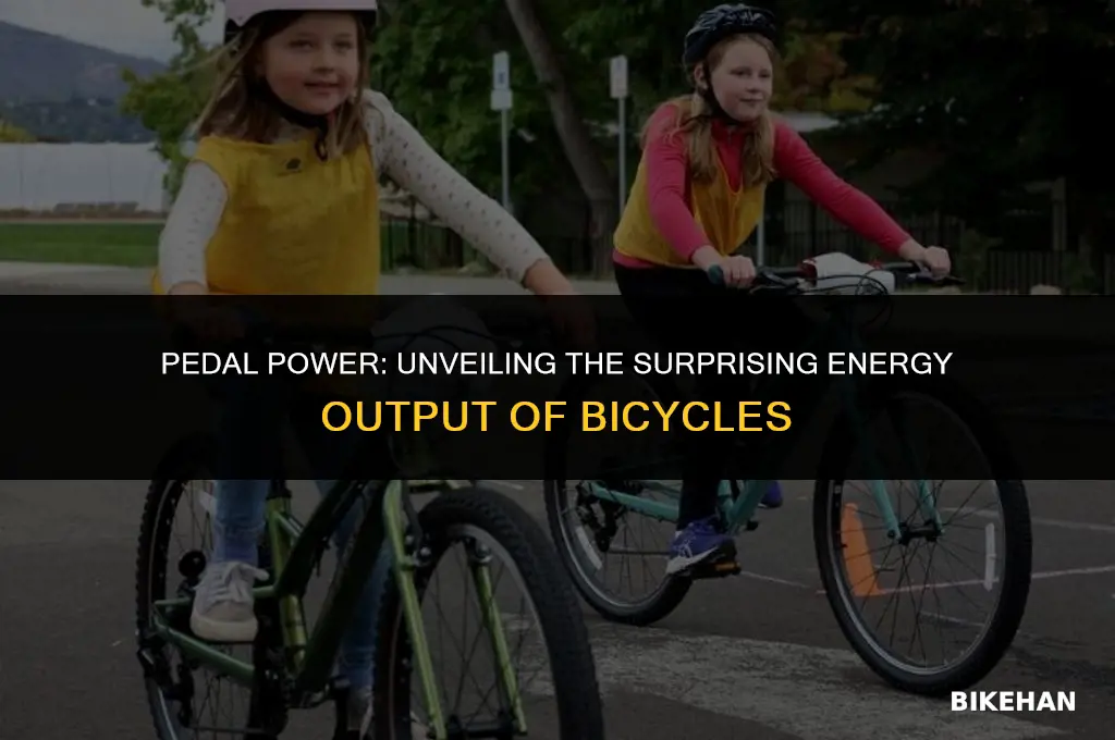 how much power do bikes make