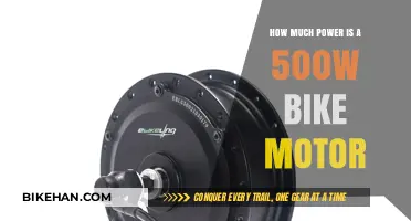 Exploring the Strength: How Powerful is a 500W Bike Motor?