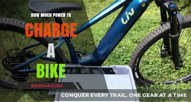 Optimal Power Levels for Efficient Bike Charging