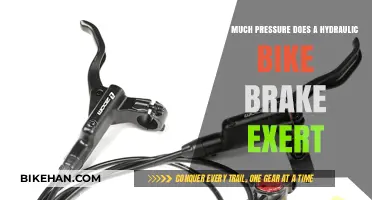 Exploring the Force: How Much Pressure Does a Hydraulic Bike Brake Exert?