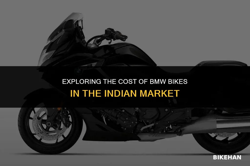 how much price bmw bike in india
