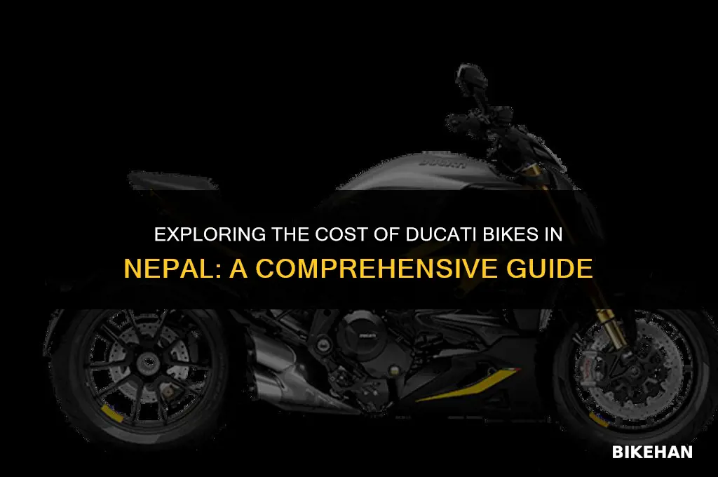 how much price of ducati bike in nepal