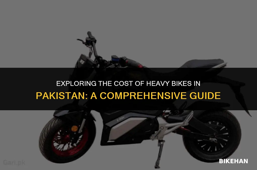 how much price of heavy bike in pakistan