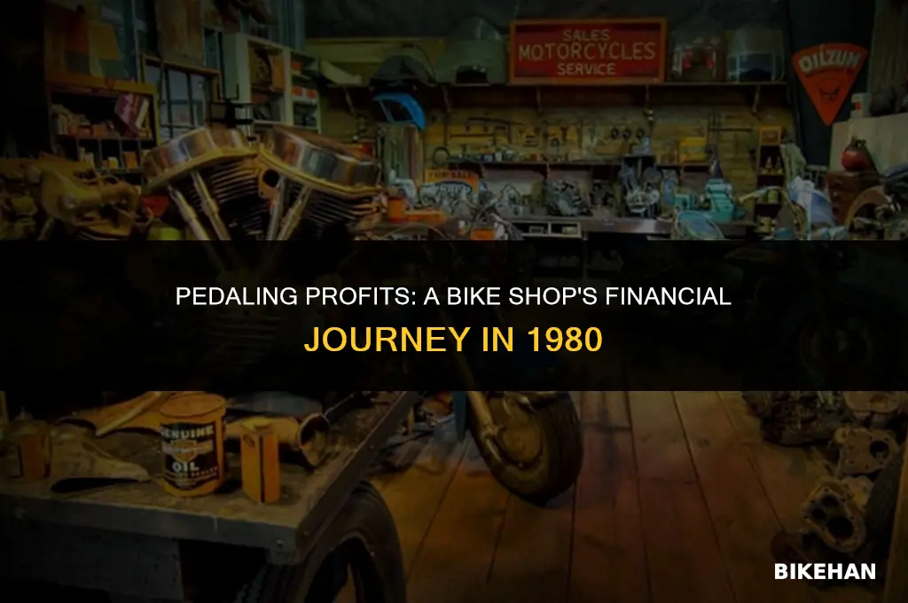 how much profit did a bike shop make in 1980