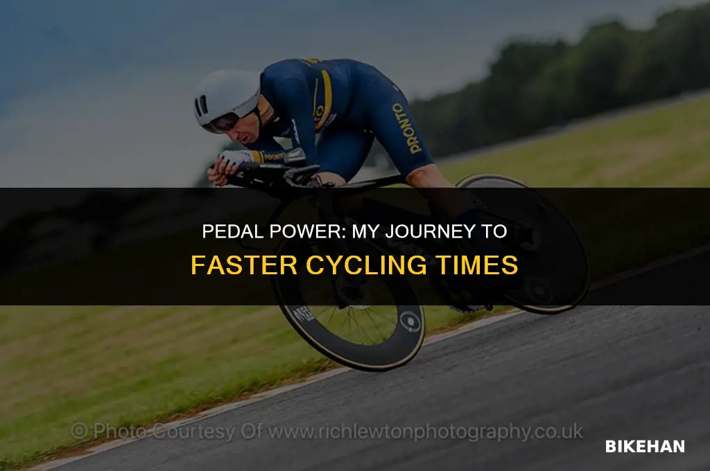 how much quicker i am on a bike