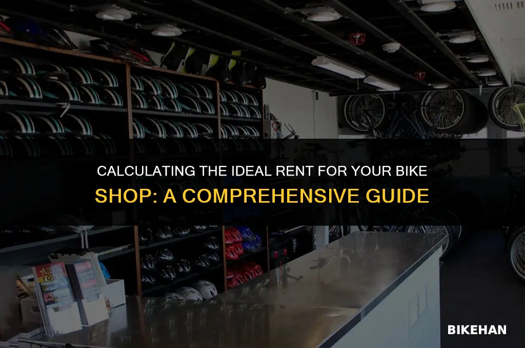 how much rent for bike shop