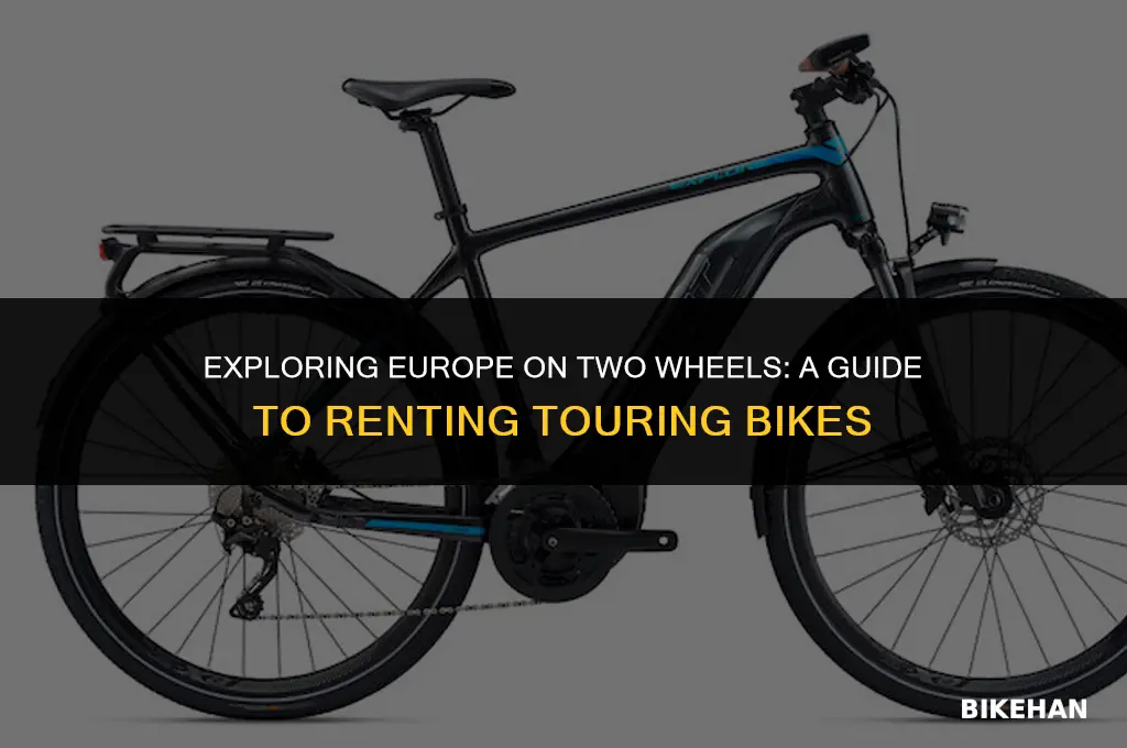 how much rent touring bike europe