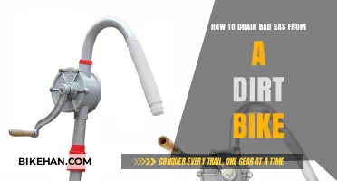 Dirt Bike Maintenance: Effective Ways to Drain Bad Gas