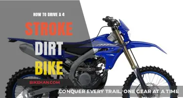 Mastering the Art of Riding a 4-Stroke Dirt Bike