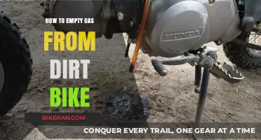 Safely Emptying Gas from Your Dirt Bike: A Step-by-Step Guide