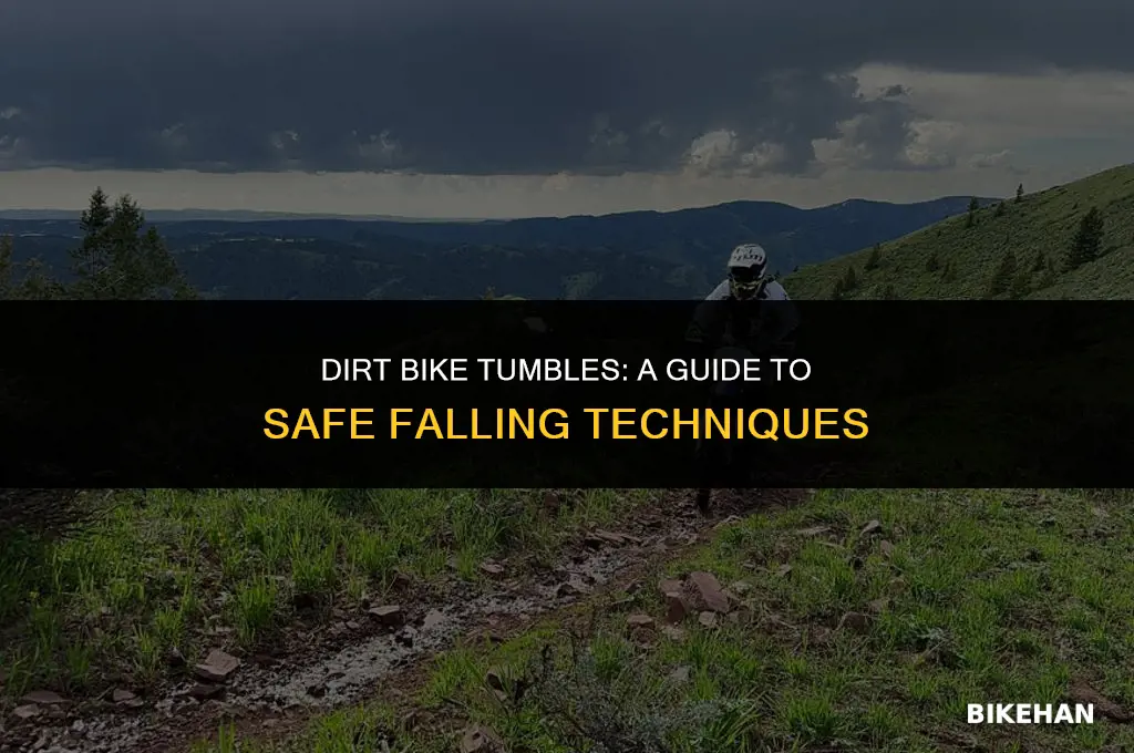 how to fall off a dirt bike