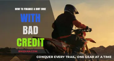 Securing a Dirt Bike Loan: Options for Those with Bad Credit