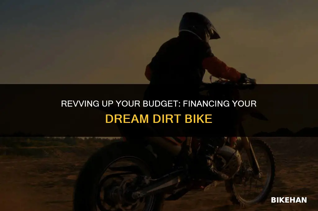 how to finance a dirt bike