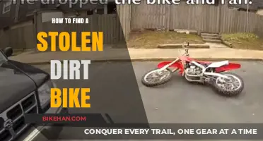 Tracking Down Your Stolen Dirt Bike: A Comprehensive Guide
