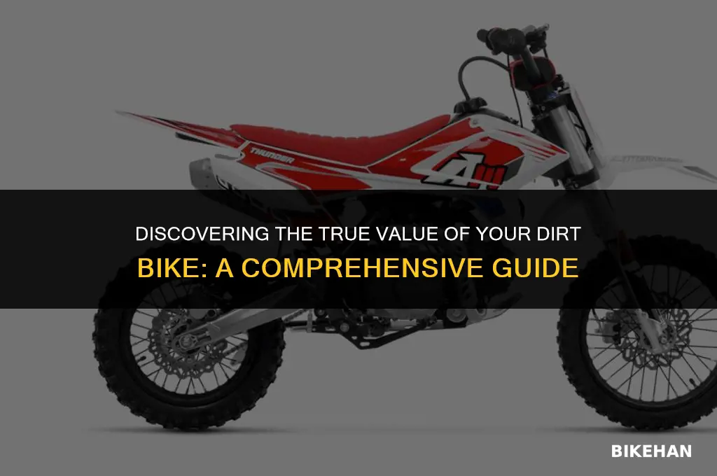 how to find the value of a dirt bike