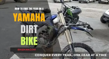Decoding the Model Year of Your Yamaha Dirt Bike: A Simple Guide