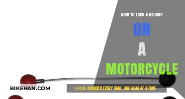 Secure Your Ride: The Ultimate Guide to Locking Your Helmet on a Motorcycle