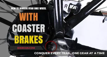 Mastering the Art of Removing a Rear Bike Wheel with Coaster Brakes